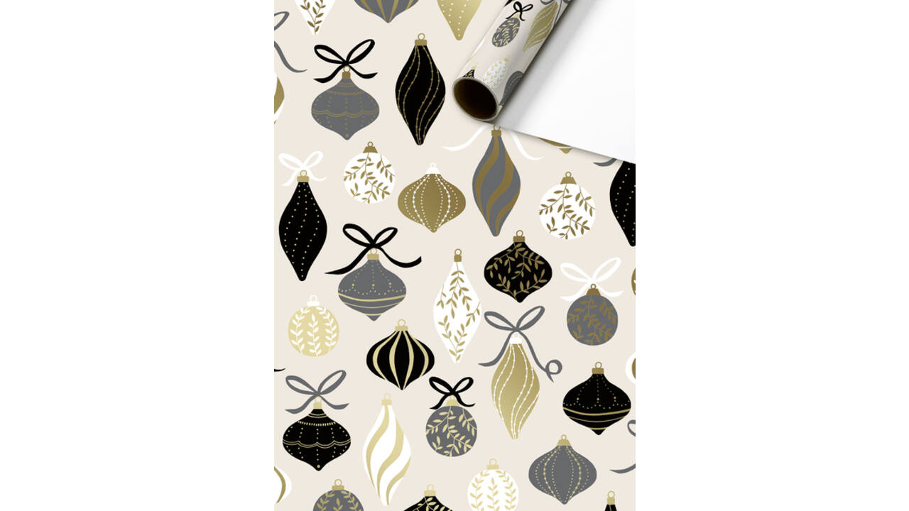 Inpakpapier Stewo Dazzling Yule 200x70cm assorti