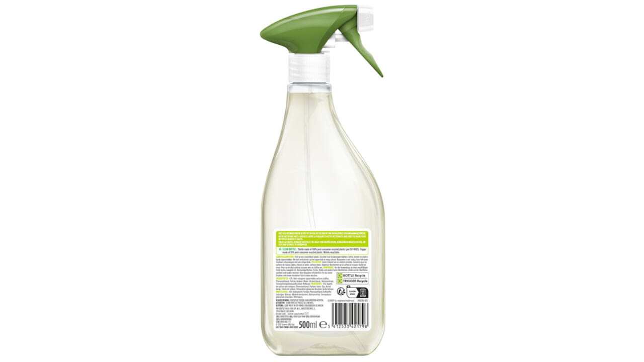 Allesreiniger Ecover citroengras & sinaasappel spray 500ml