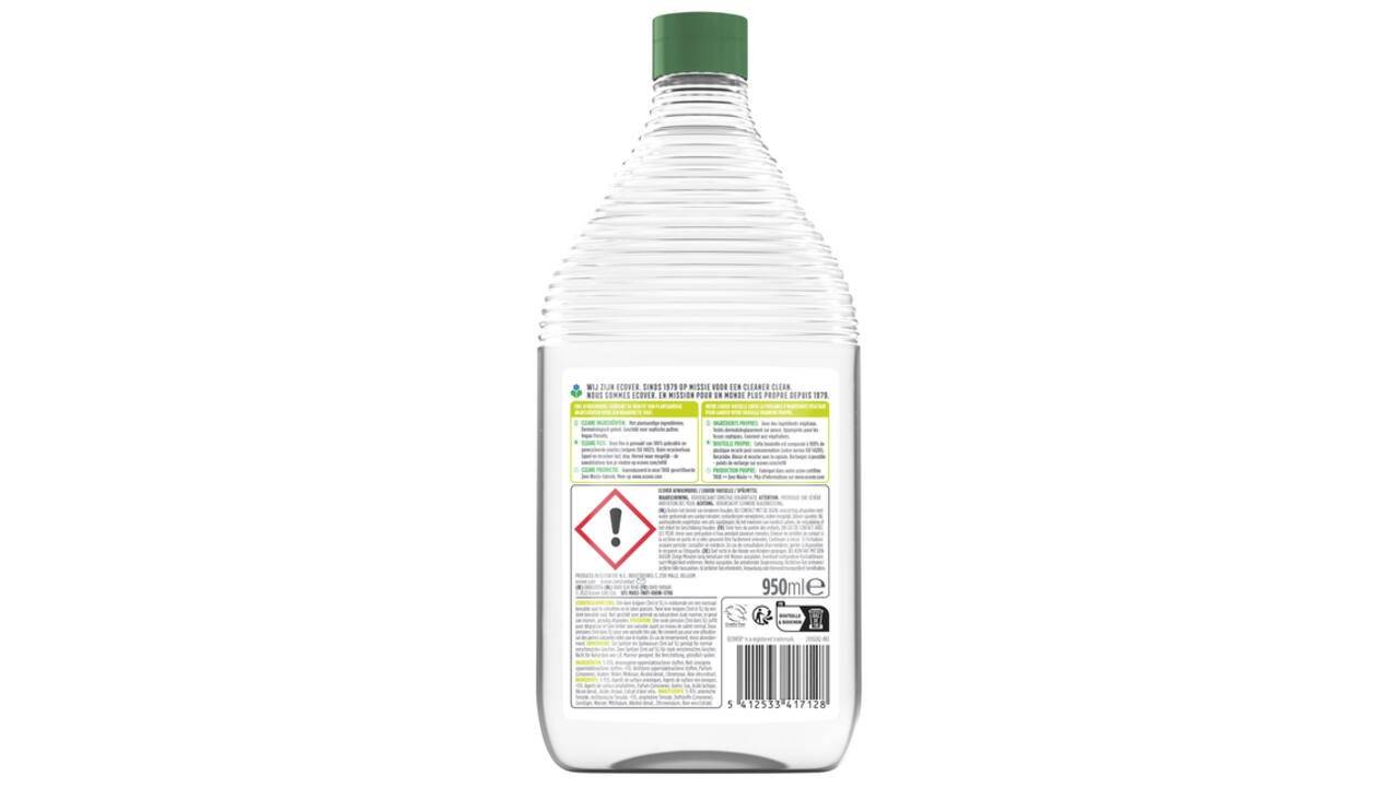 Afwasmiddel Ecover citroen & aloë vera fles 950ml