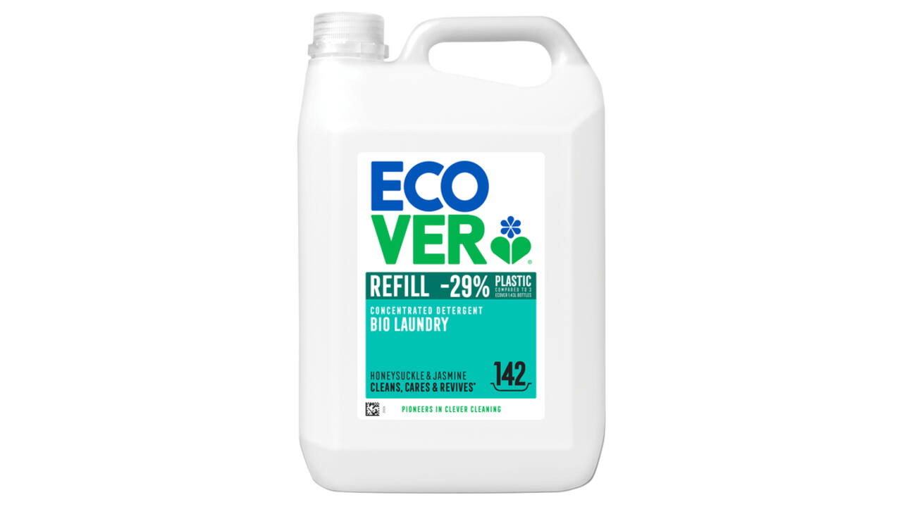 Wasmiddel Ecover Universal kamperfoelie & jasmijn navulling 5L
