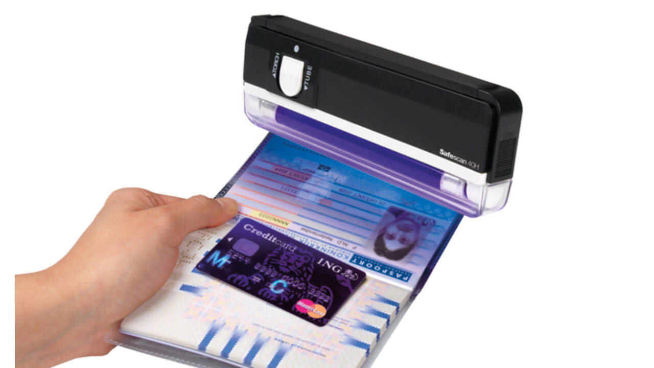 Valsgeld detector Safescan 40H draagbaar