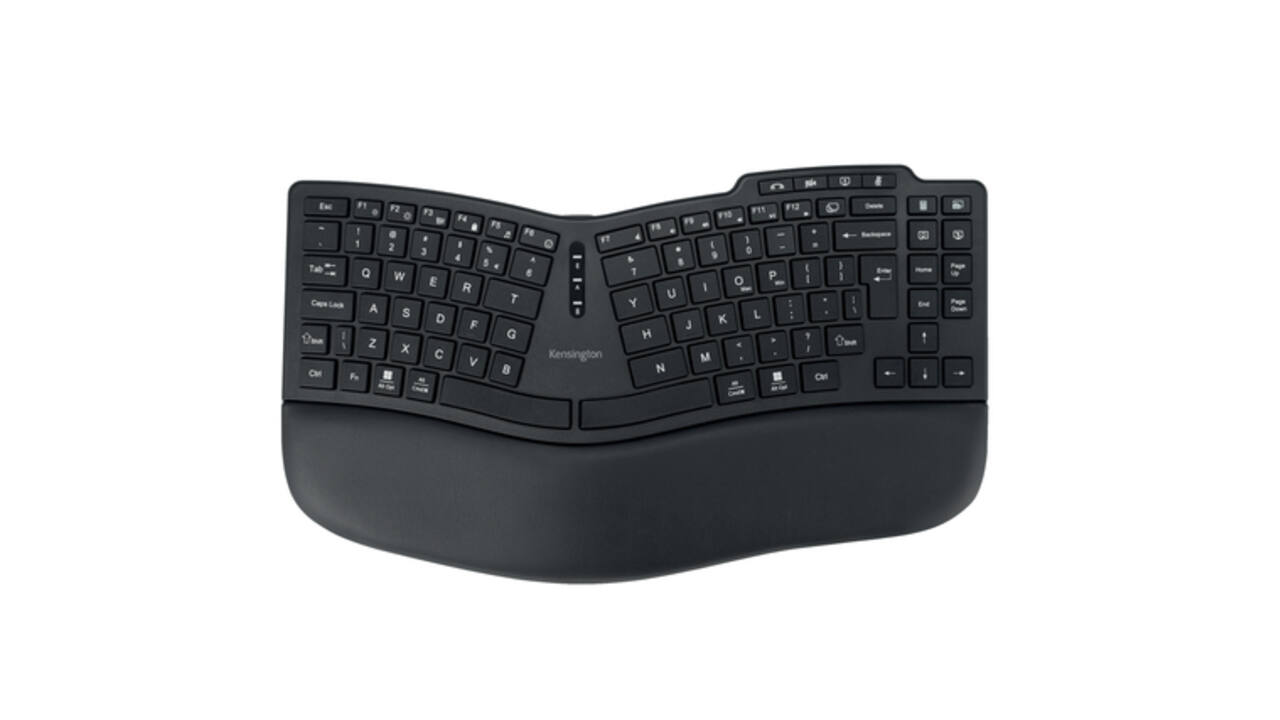 Toetsenbord Kensington EQ Pro Fit KB675 TKL Ergo draadloos QWERTY