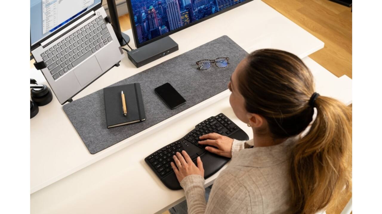 Toetsenbord Kensington EQ Pro Fit KB675 TKL Ergo draadloos QWERTY