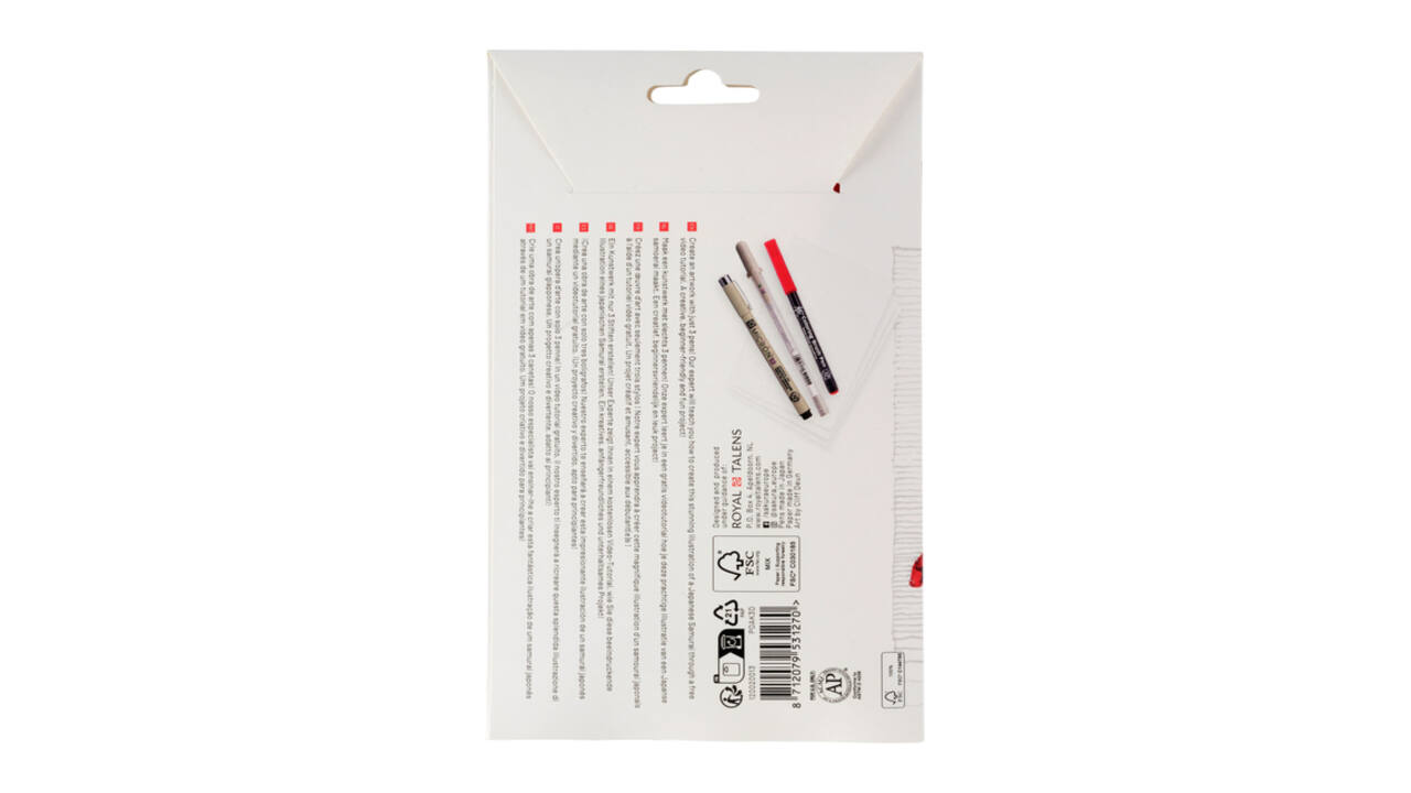 Tekenset Sakura Creative Kit Samurai 6 stuks