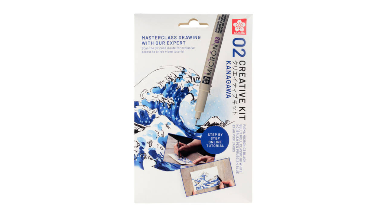 Tekenset Sakura Creative Kit Kanagawa 6 stuks