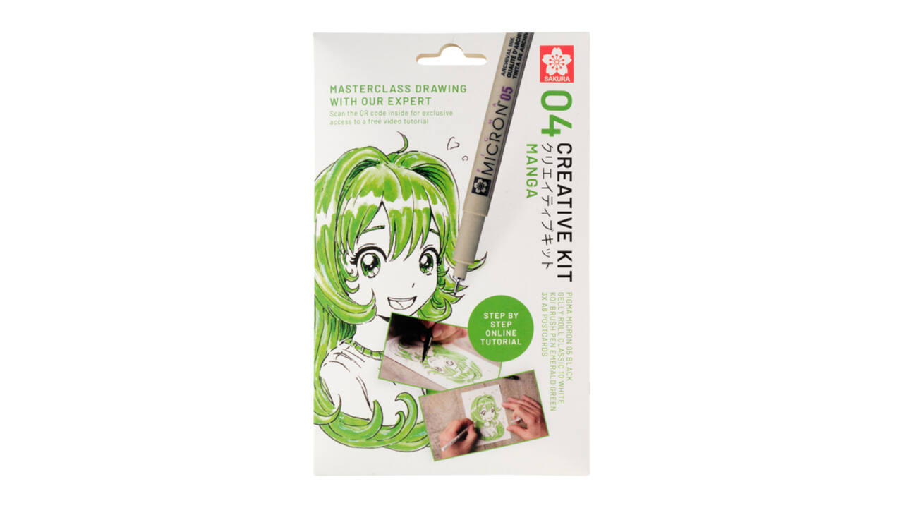 Tekenset Sakura Creative Kit Manga 6 stuks
