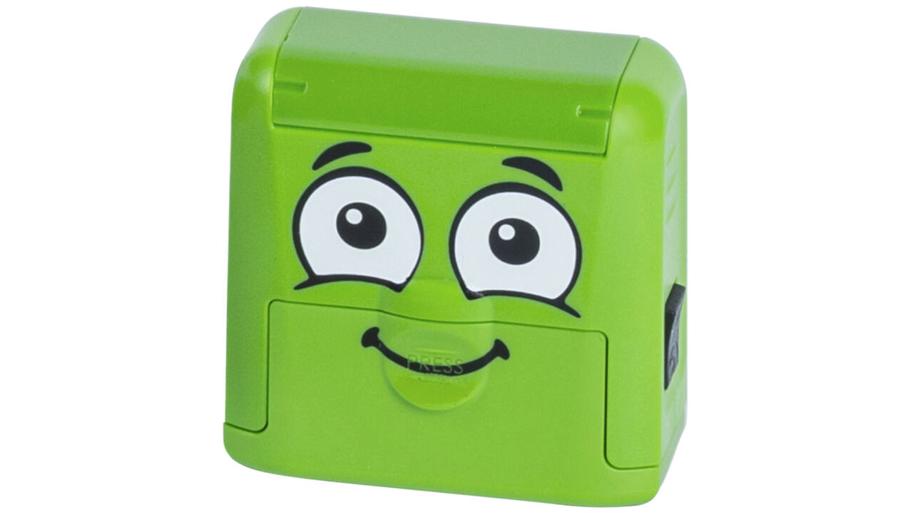 Textielstempel Colop Marky personaliseerbaar groen
