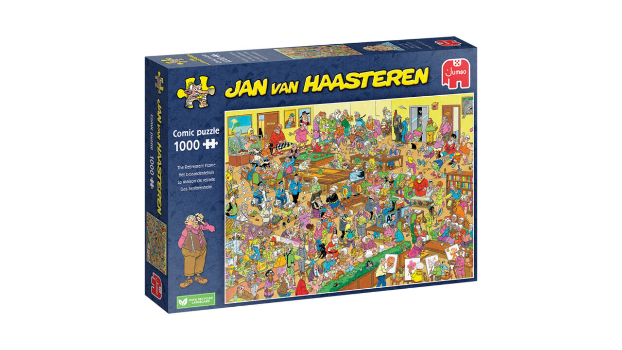 Puzzel JvH Het Bejaardentehuis 1000st
