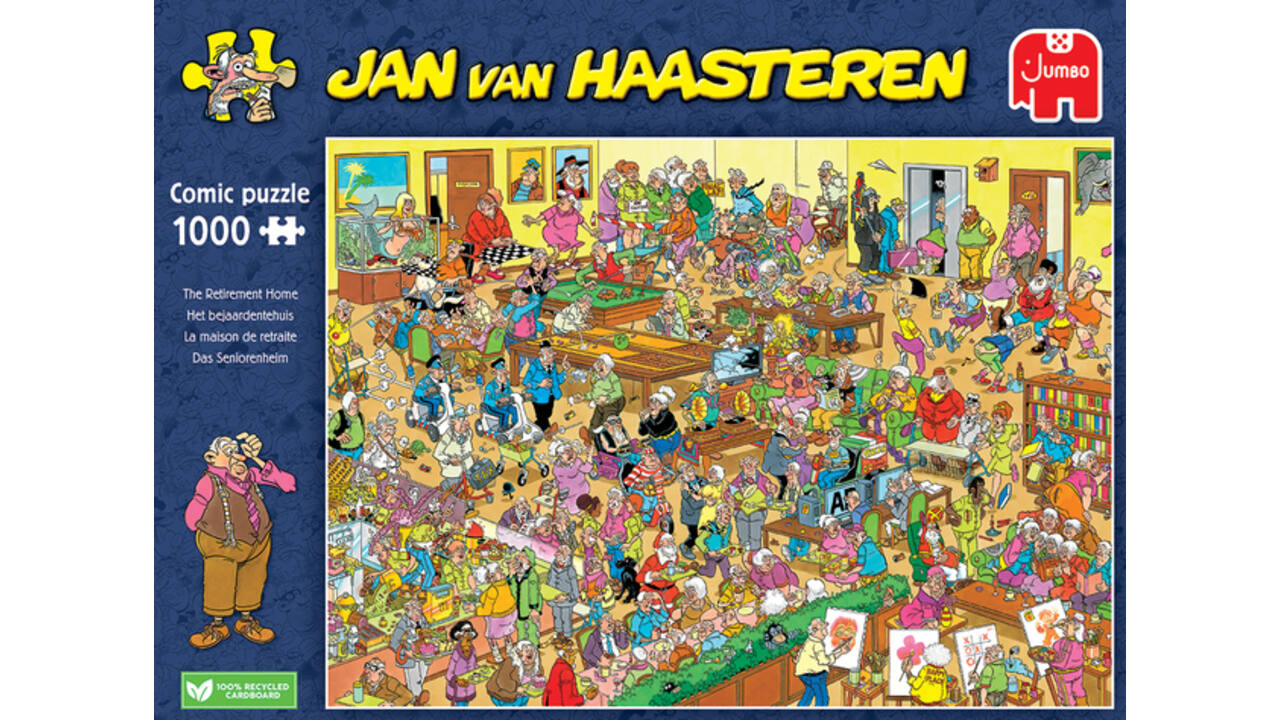 Puzzel JvH Het Bejaardentehuis 1000st