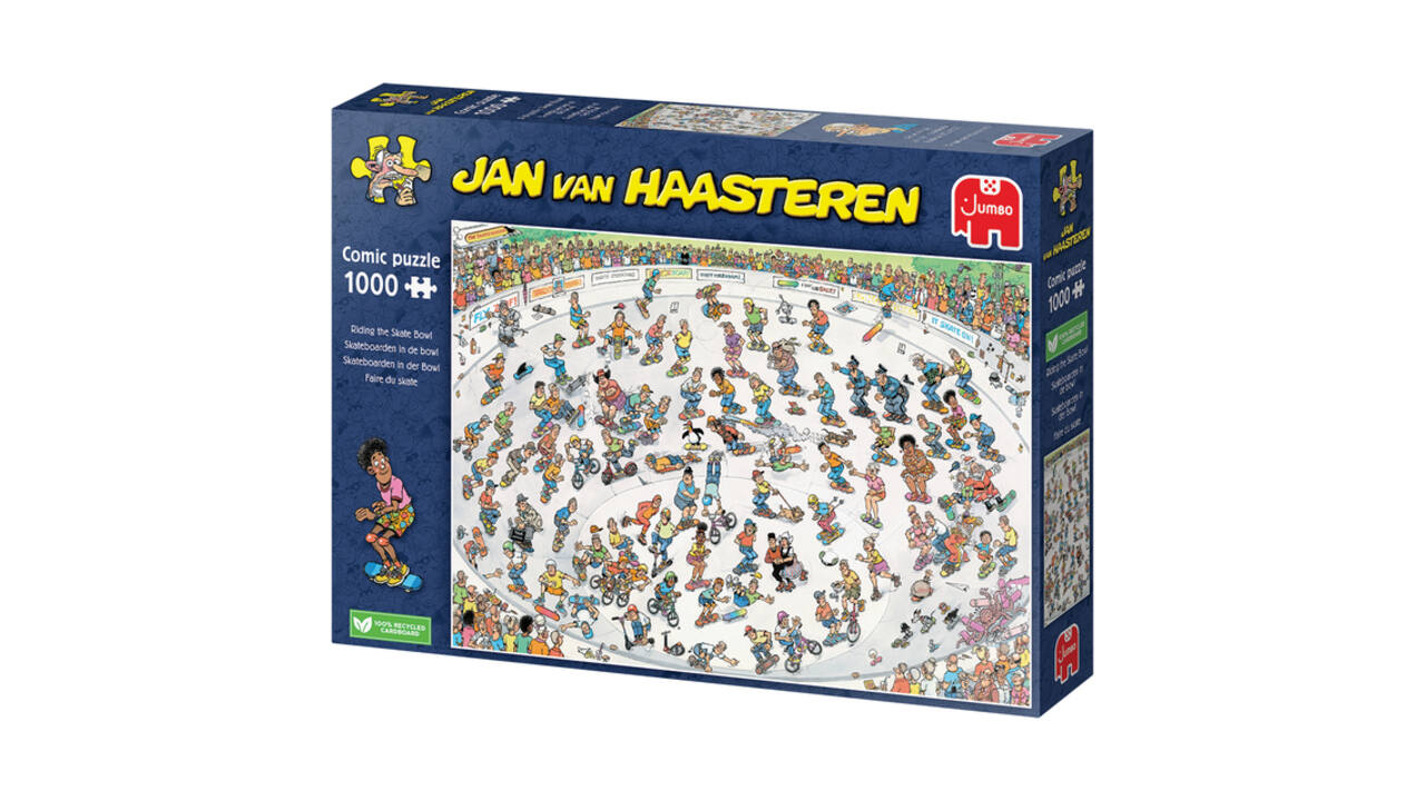 Puzzel JvH Skatebowl 1000st
