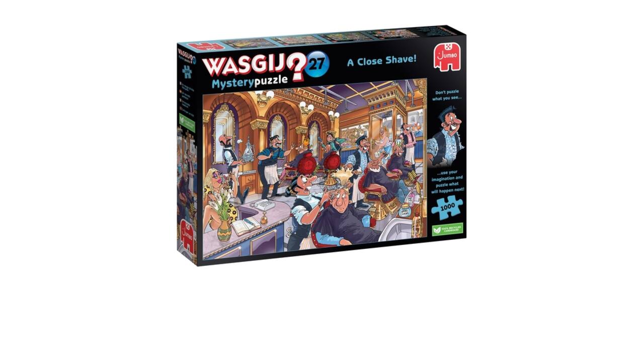 Puzzel Wasgij Mystery 27 Vlam In De Pan! 1000st