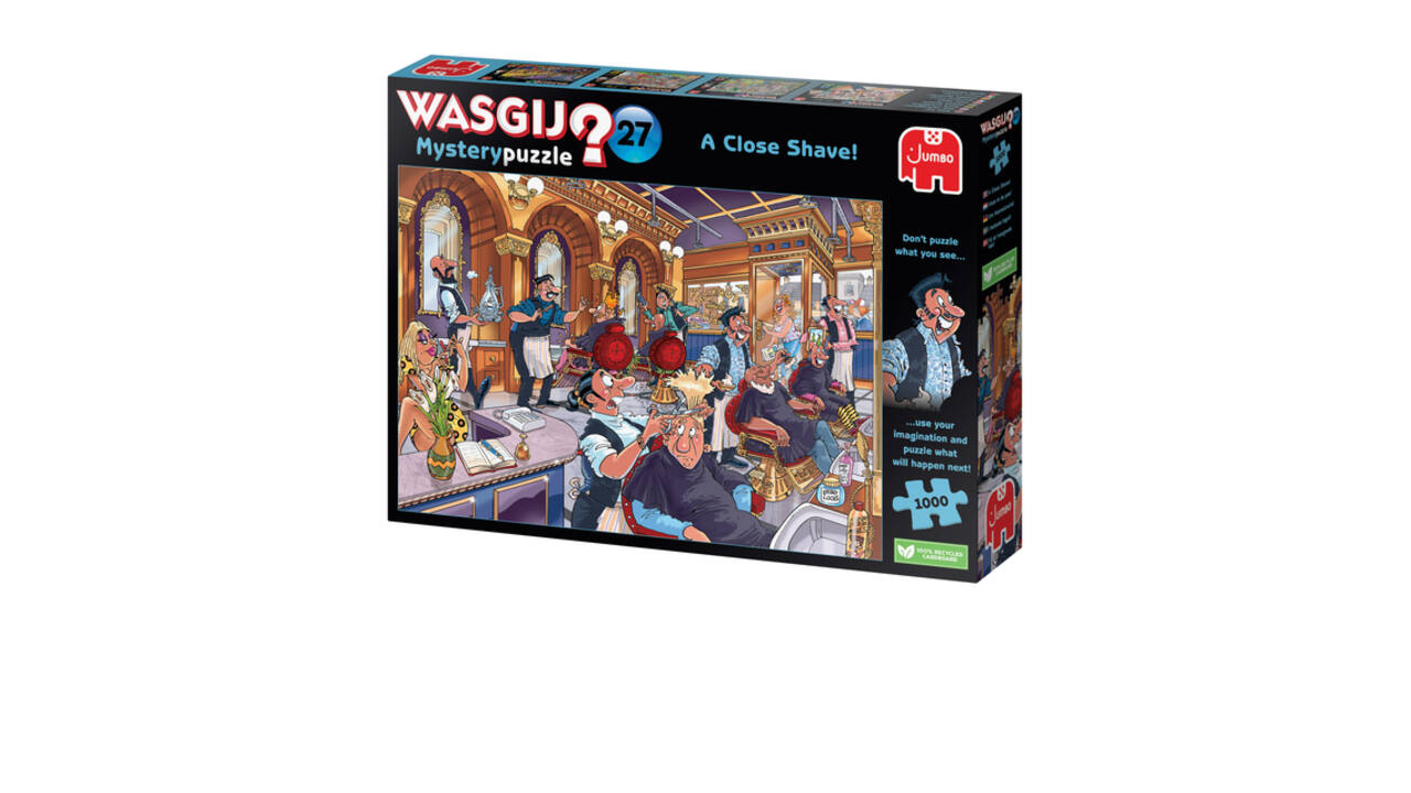 Puzzel Wasgij Mystery 27 Vlam In De Pan! 1000st