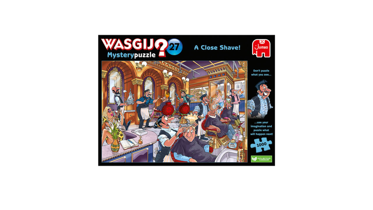 Puzzel Wasgij Mystery 27 Vlam In De Pan! 1000st