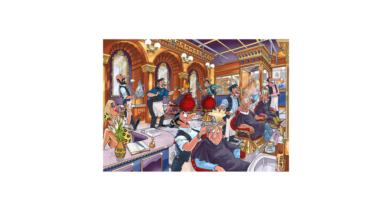 Puzzel Wasgij Mystery 27 Vlam In De Pan! 1000st