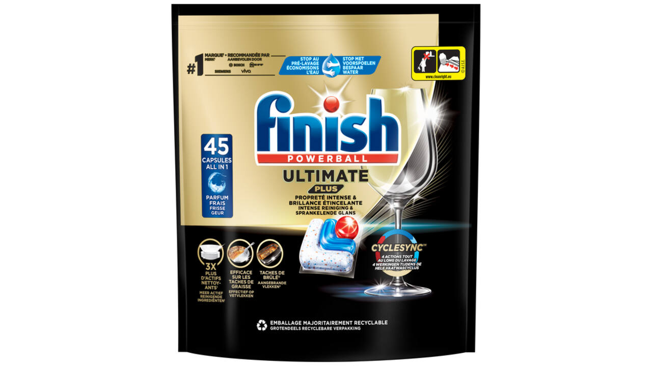 Vaatwastabletten Finish Ultimate Plus 45st