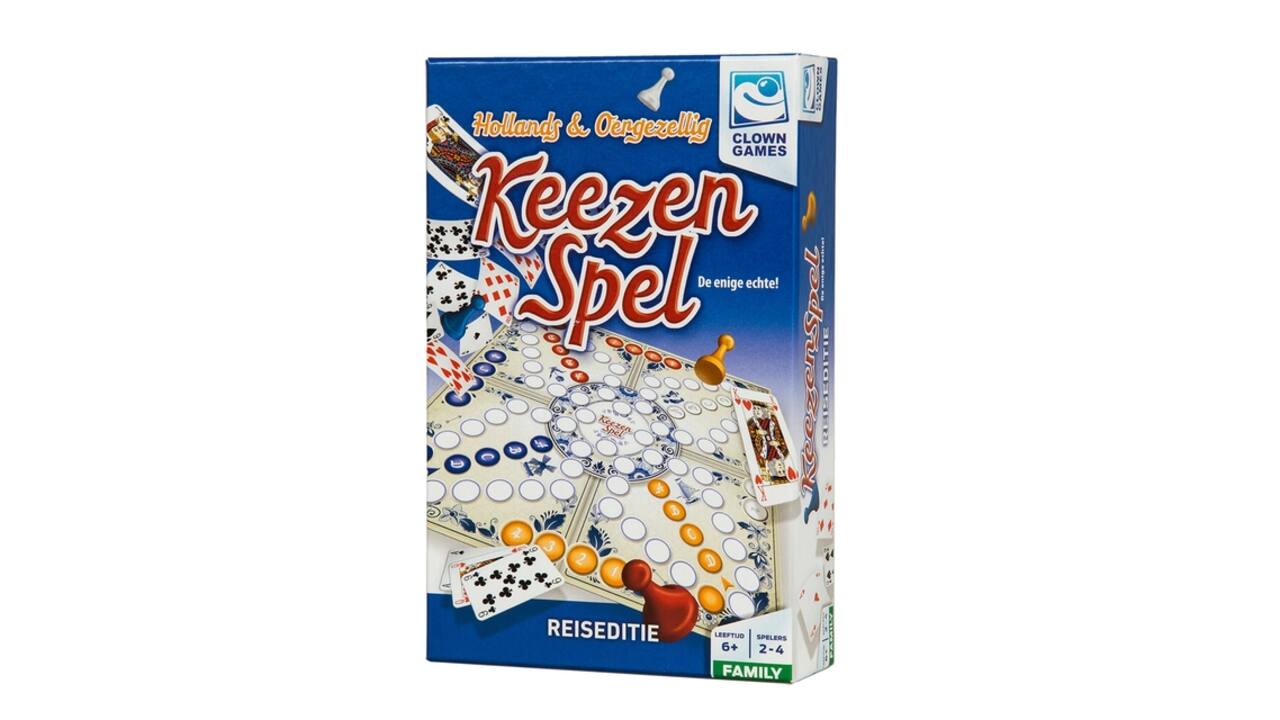 Spel Keezen Clown reiseditie