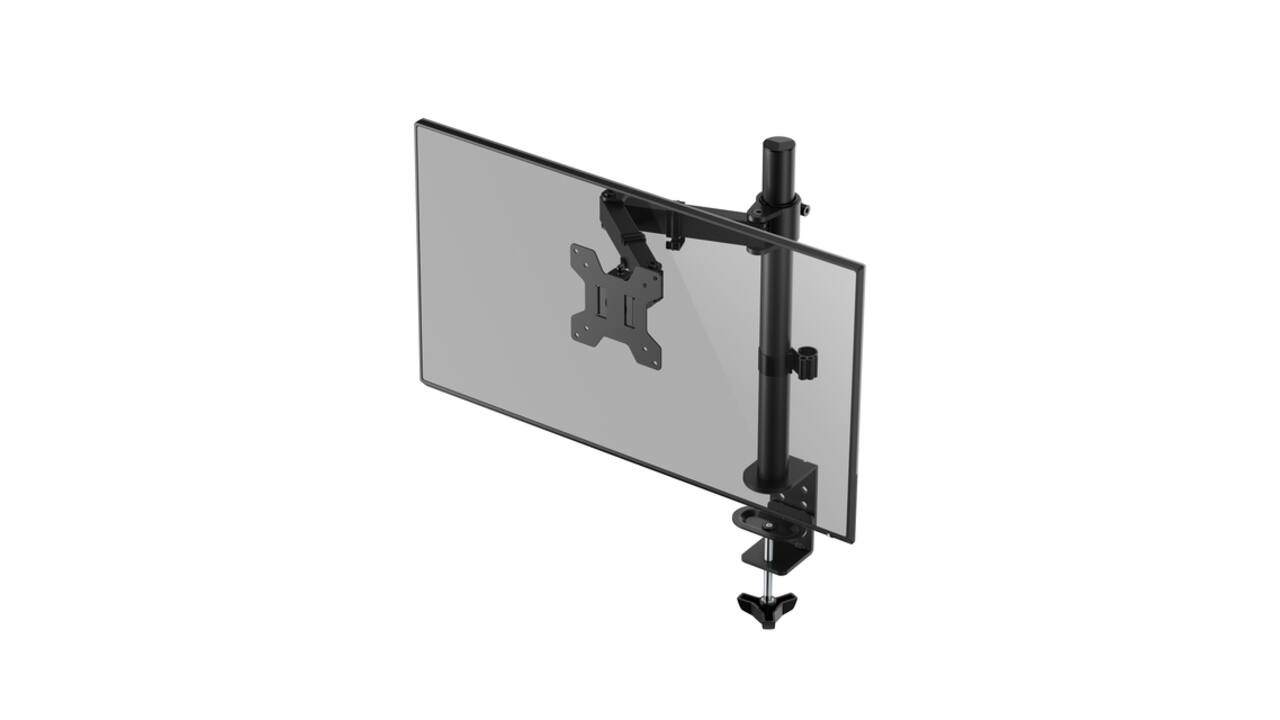 Monitorarm Quantore 1 scherm 17-27 inch zwart