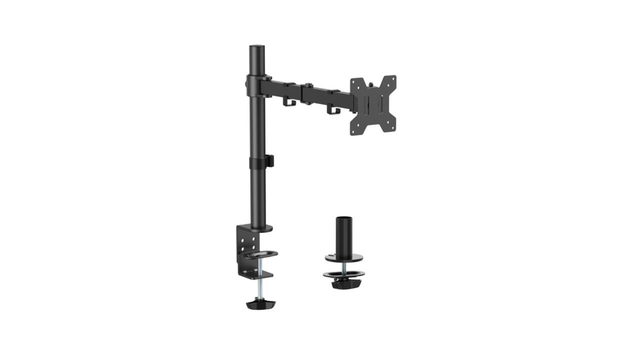 Monitorarm Quantore 1 scherm 17-27 inch zwart