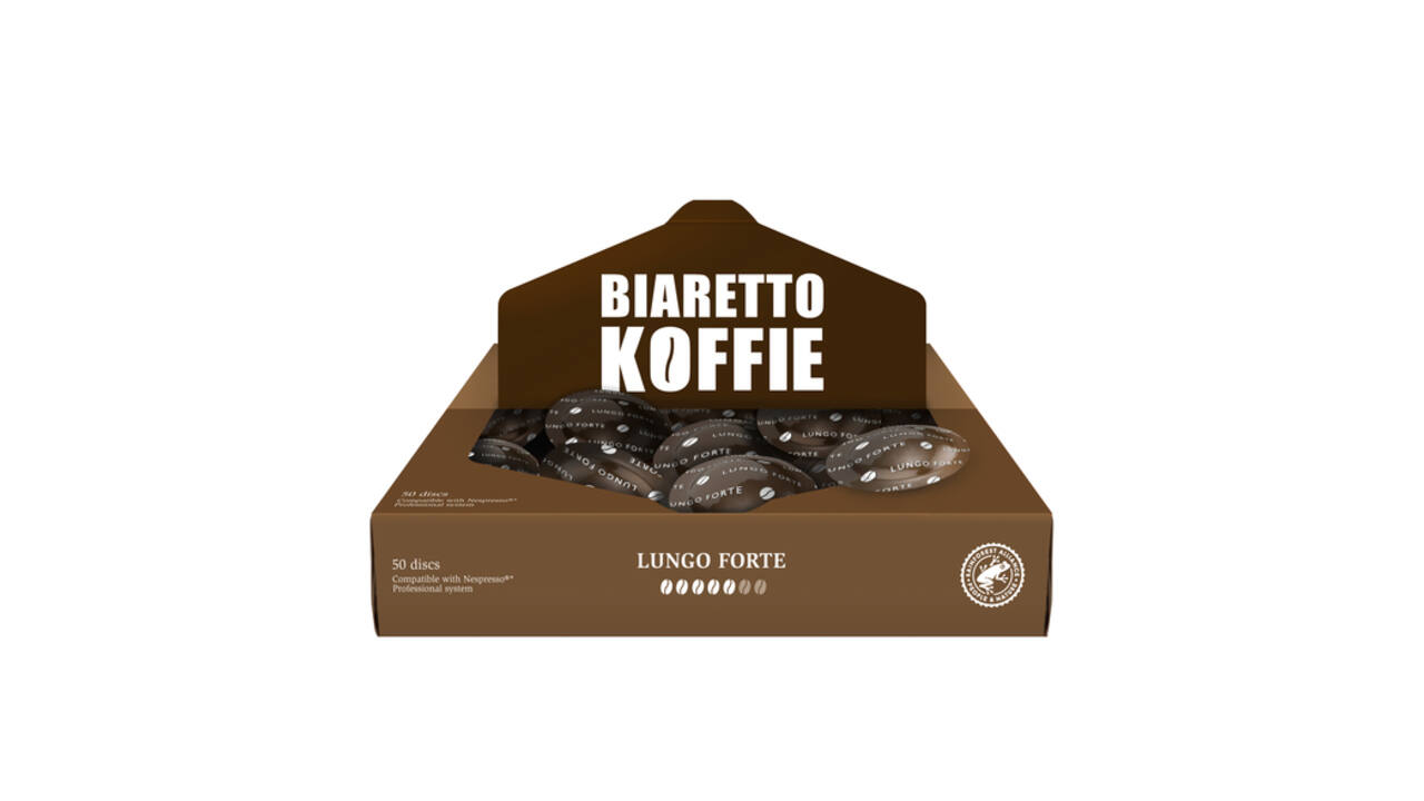 Koffie Biaretto Lungo Forte discs