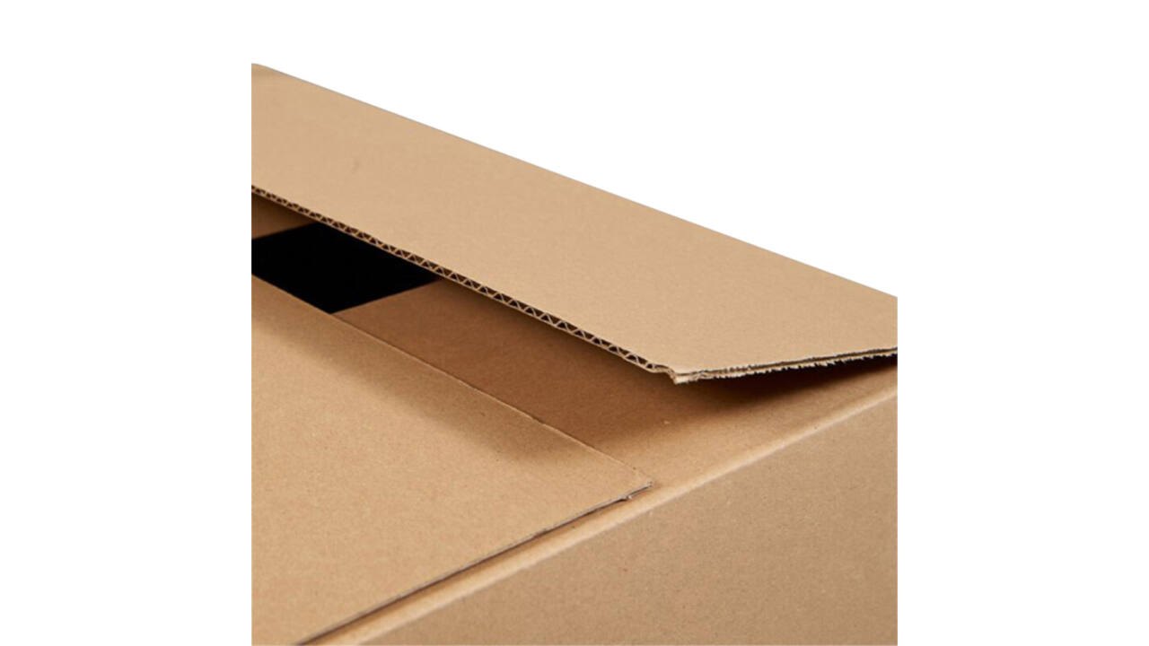 Amerikaanse vouwdoos IEZZY 200x150x100mm B-golf bruin