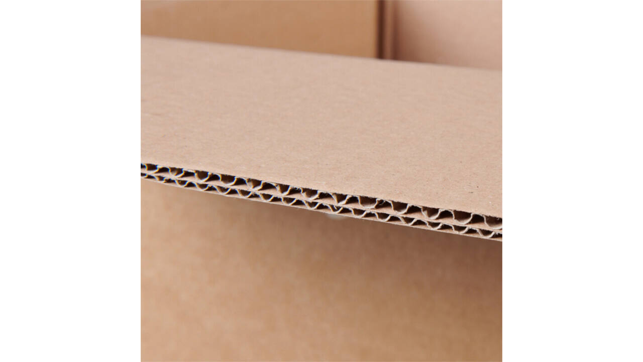 Amerikaanse vouwdoos IEZZY 425x325x300mm BC-golf bruin