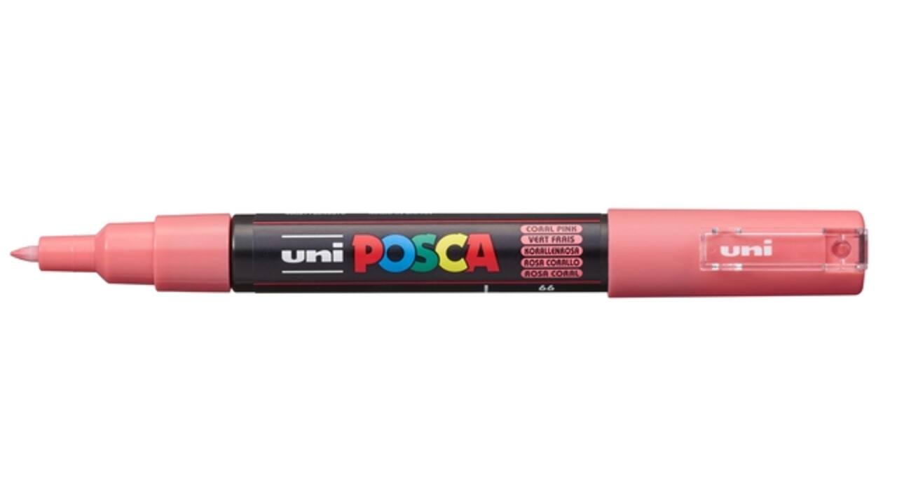 Paintmarker Uni POSCA PC1MC extra fijn koraal