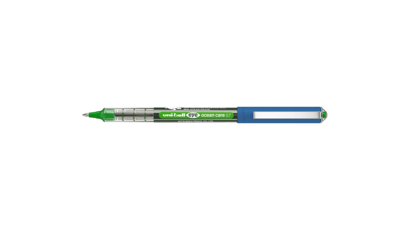 Rollerpen Uni-ball Eye Ocean Care medium groen