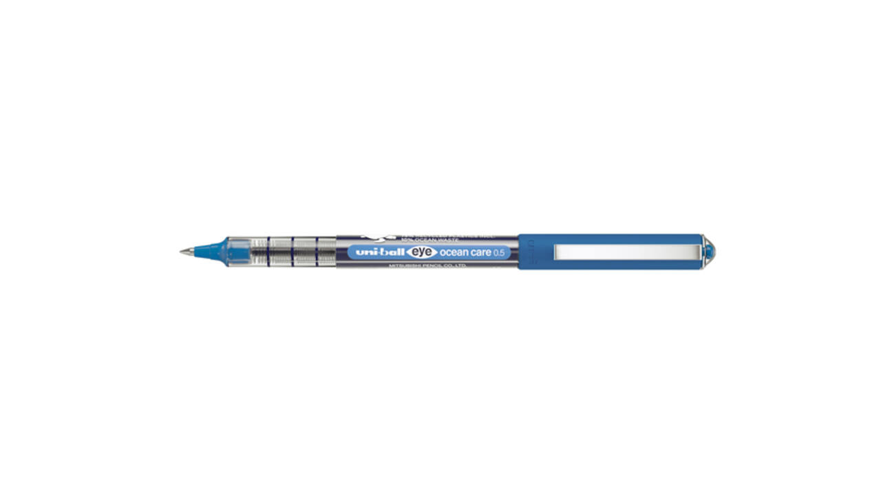 Rollerpen Uni-ball Eye Ocean Care fijn blauw
