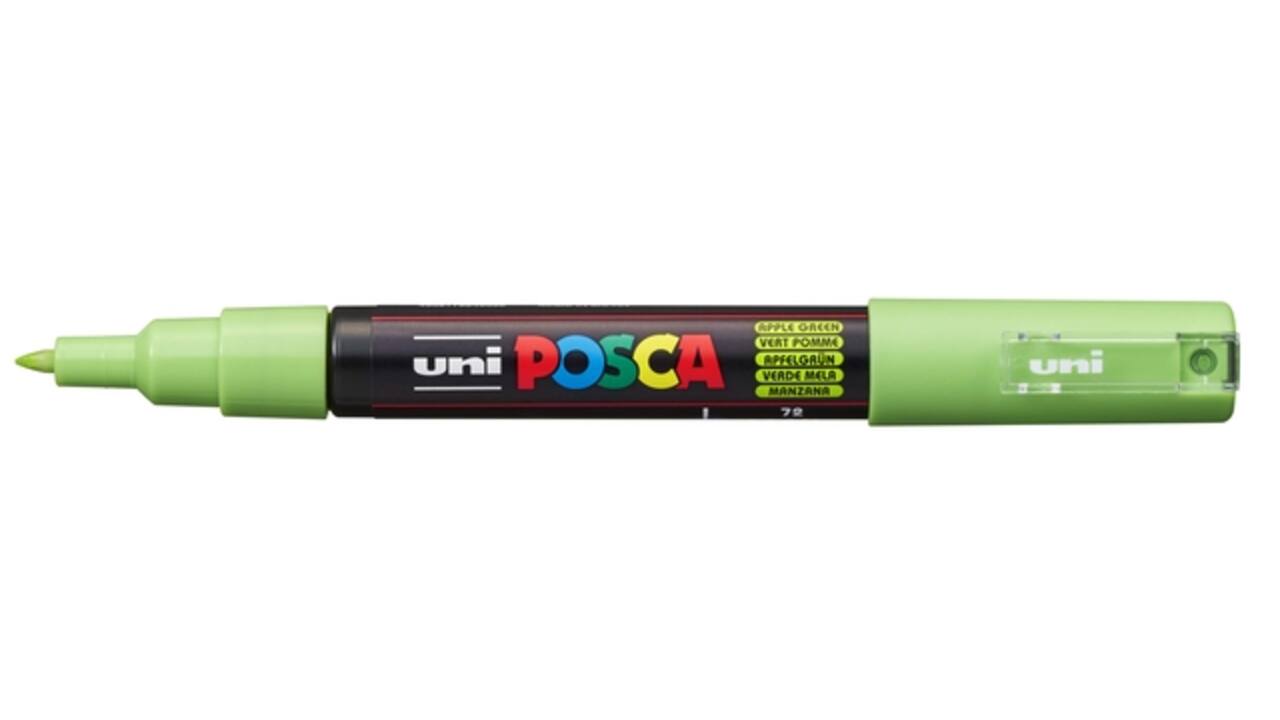 Paintmarker Uni POSCA PC1MC extra fijn appelgroen