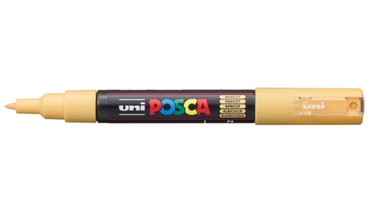 Paintmarker Uni POSCA PC1MC extra fijn abrikoos