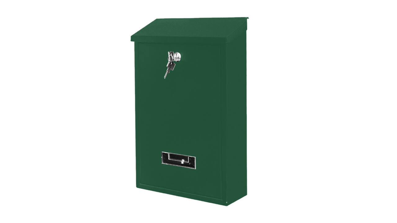 Brievenbus BRASQ PB100 Basic wand groen