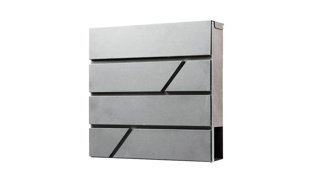 Brievenbus BRASQ PB200 Deluxe wand rvs