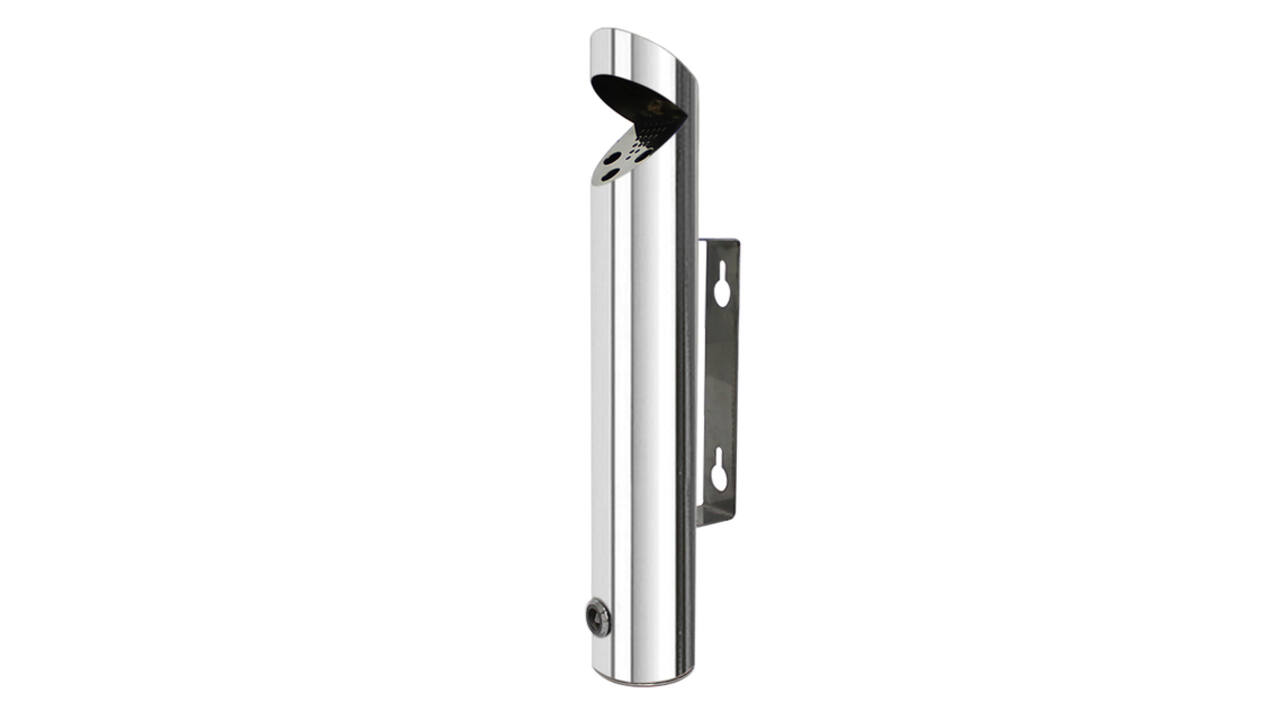 Asbak BRASQ wand AT200 RVS