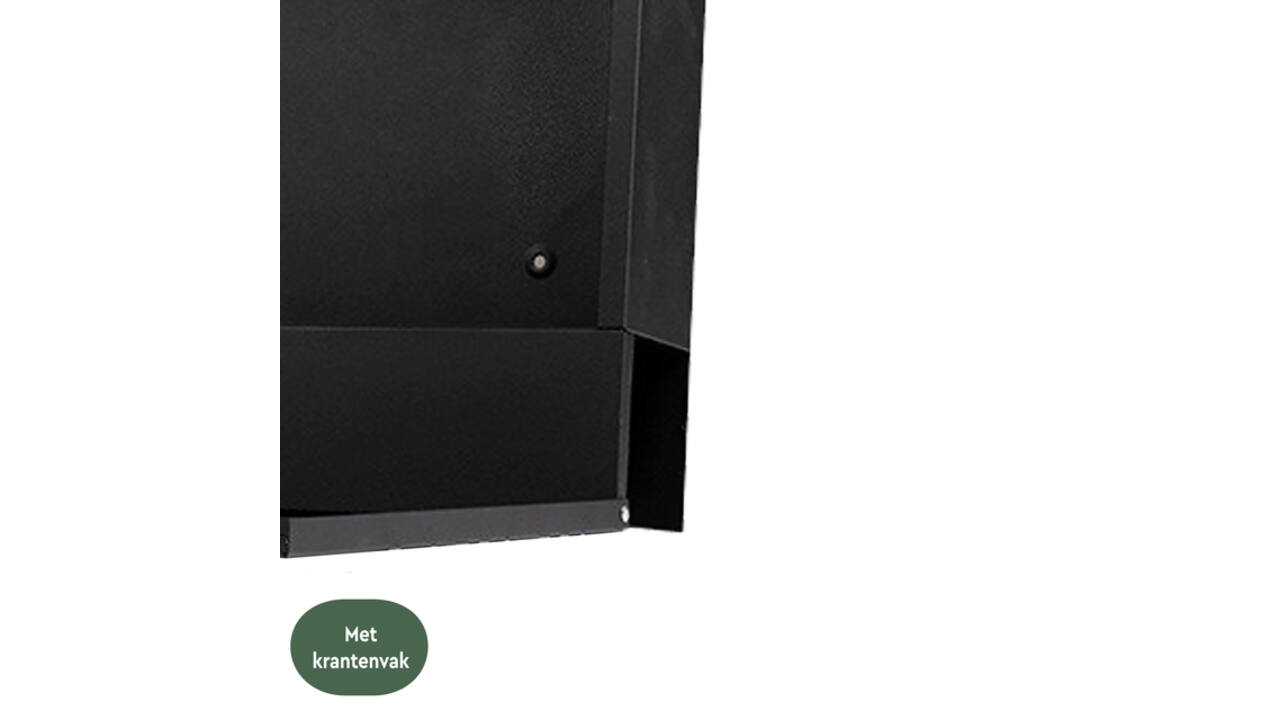 Brievenbus BRASQ PB300 Premium zwart