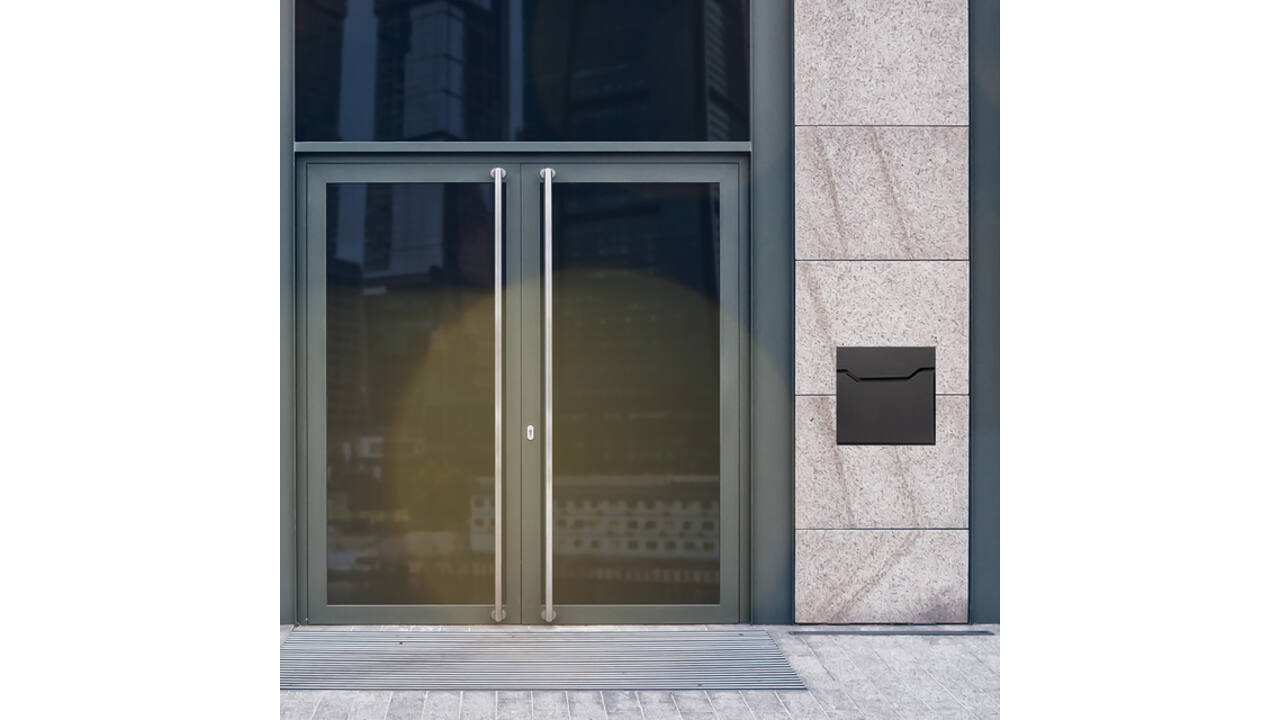 Brievenbus BRASQ PB300 Premium zwart
