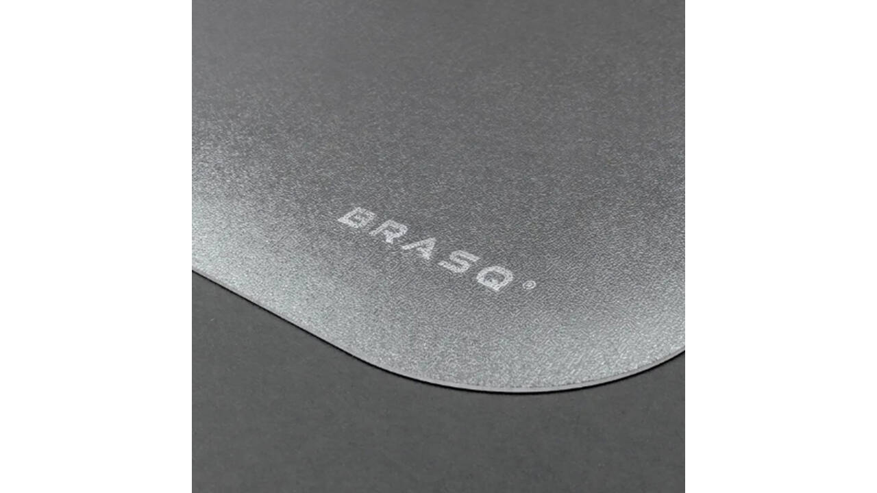 Stoelmat BRASQ PVC 90x120 voor harde vloer