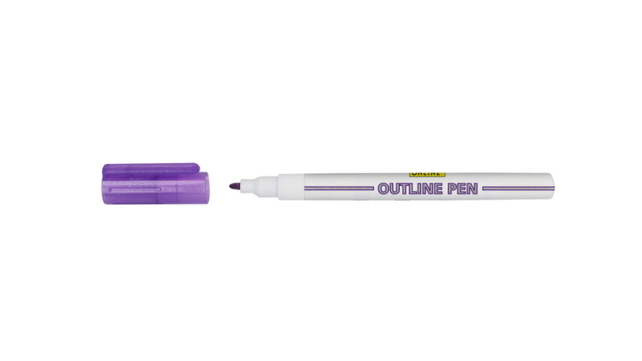 Viltstift Online Outline assorti doos à 6 stuks
