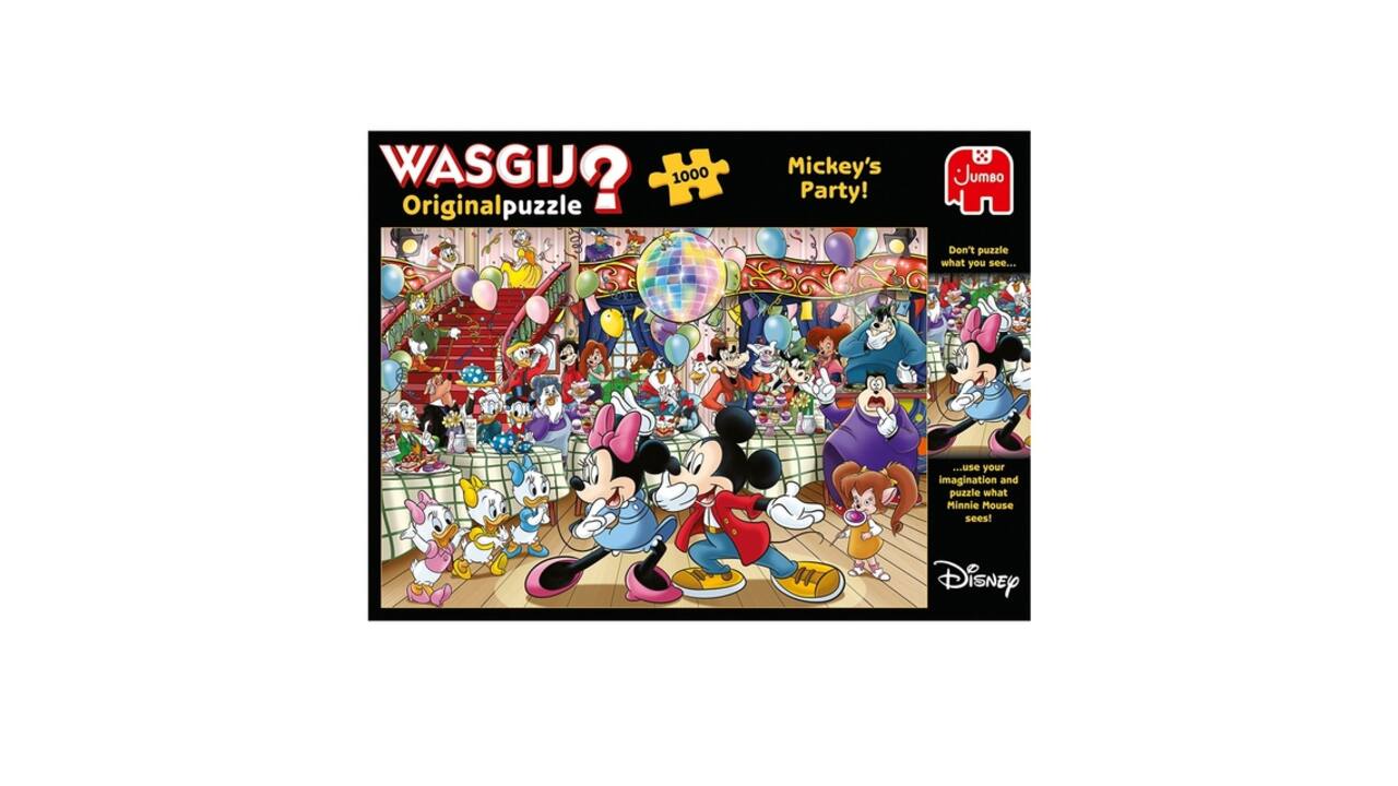 Puzzel Wasgij Original Mickey's Party 1000 stukjes
