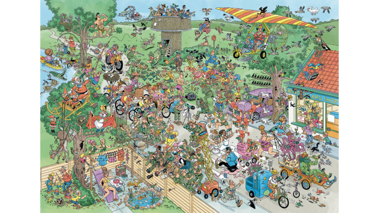 Puzzel Jan van Haasteren De Grote Vogelkijkdag 1000 stukjes