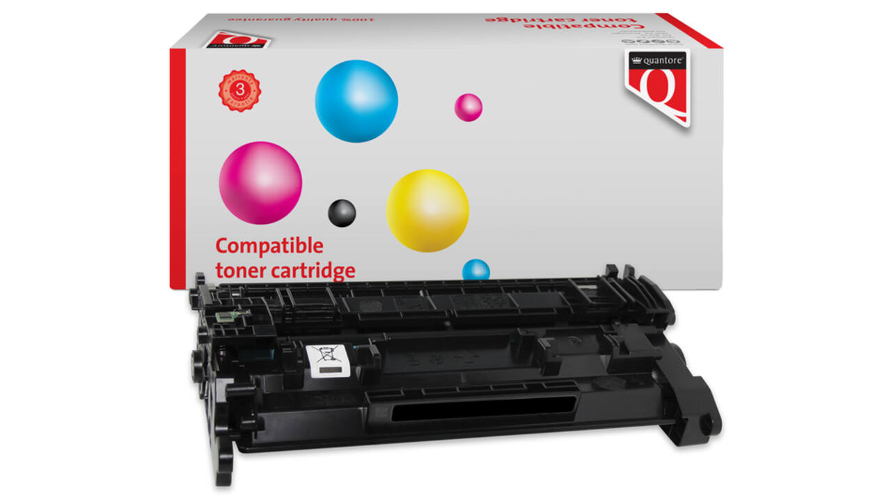 Tonercartridge Quantore alternatief tbv CANON 057H zwart