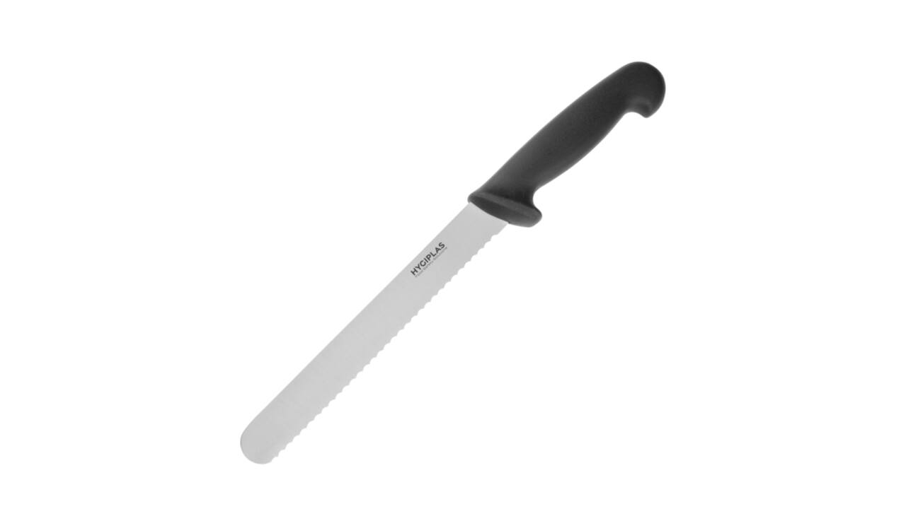 Broodmes Hygiplas 20.5 cm zwart