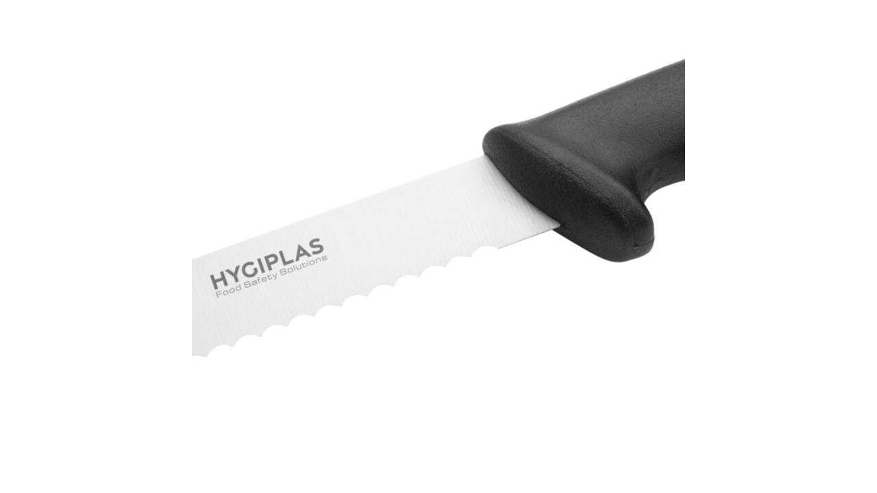 Broodmes Hygiplas 20.5 cm zwart