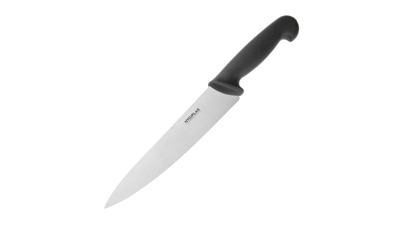 Koksmes Hygiplas 215 mm zwart