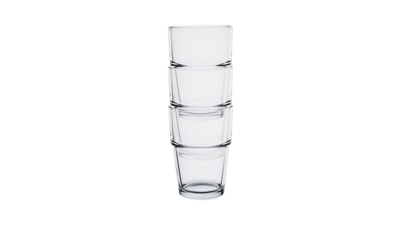 Glas Olympia tumbler stapelbaar 200 ml 12 stuks
