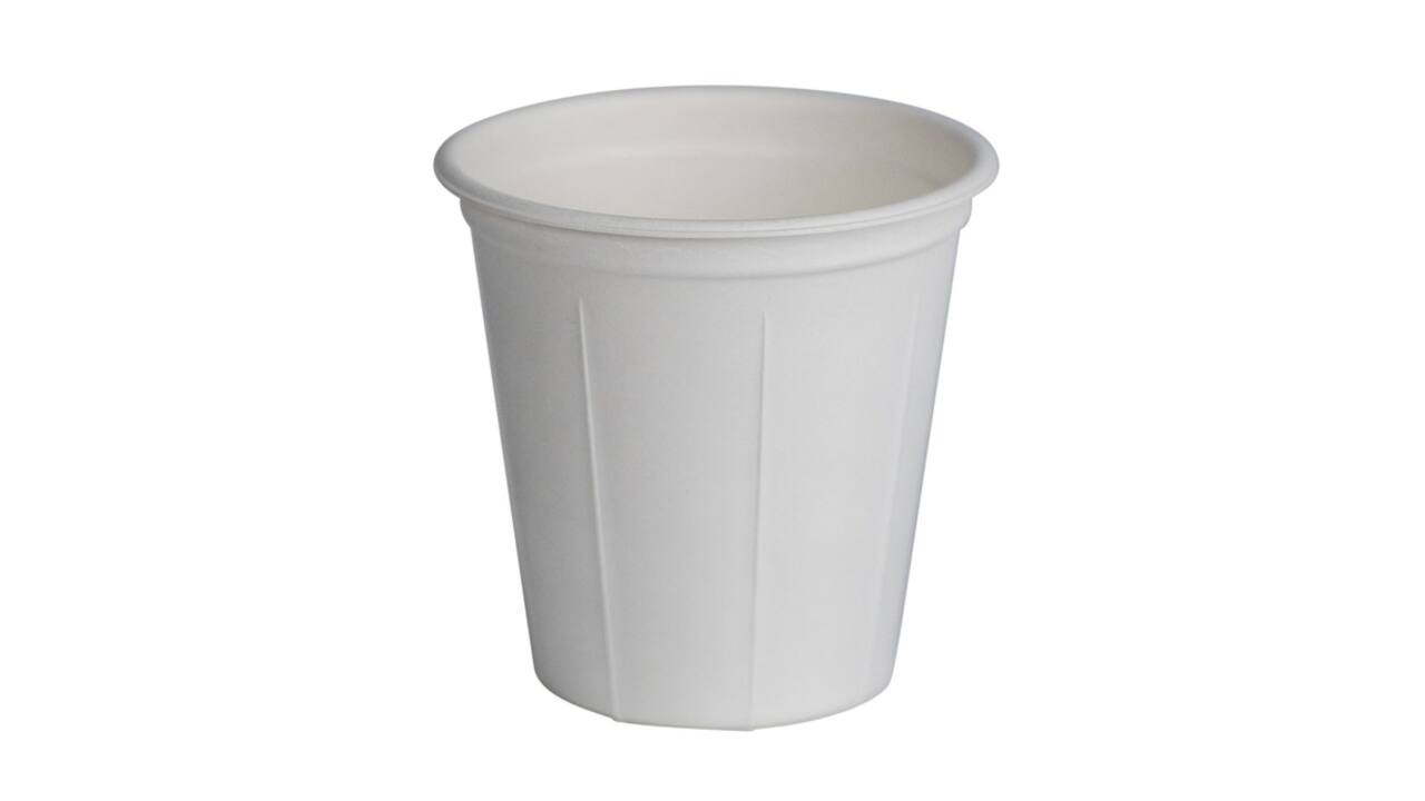 Beker IEZZY Supcup 180ml Ø80mm plastic vrij 500 stuks wit