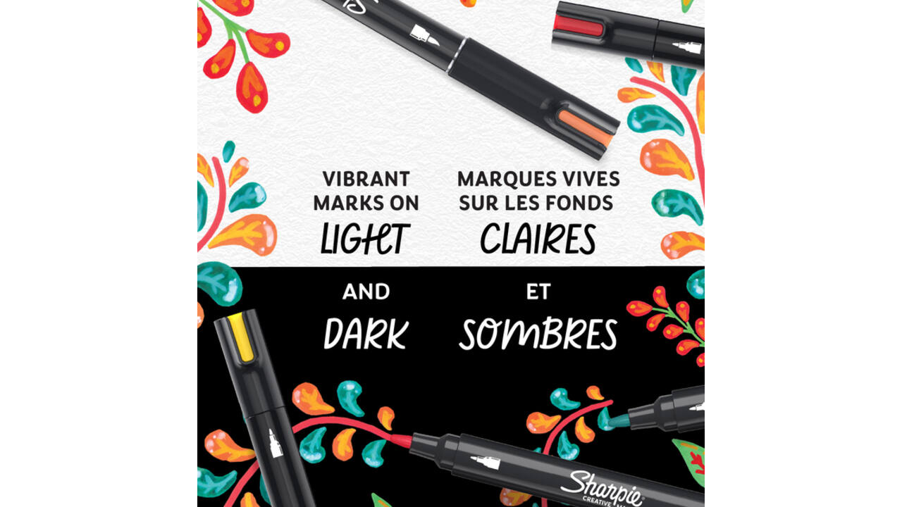 Creatieve marker Sharpie assorti 2 stuks