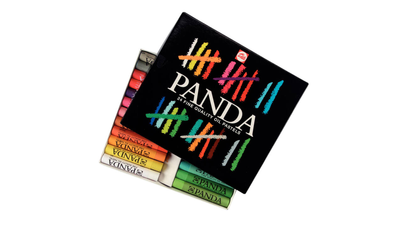 Oliepastel Talens Panda set à 24 kleuren