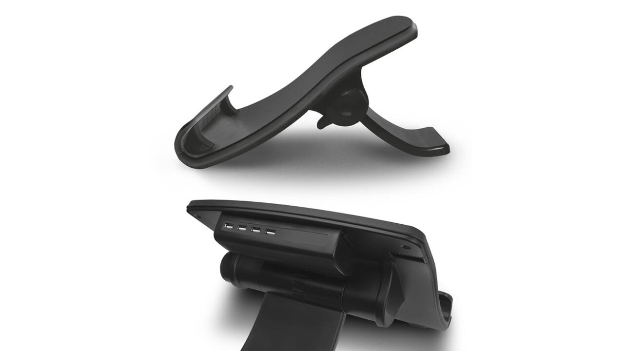 Laptopstandaard ACT 6 standen 4-p hub