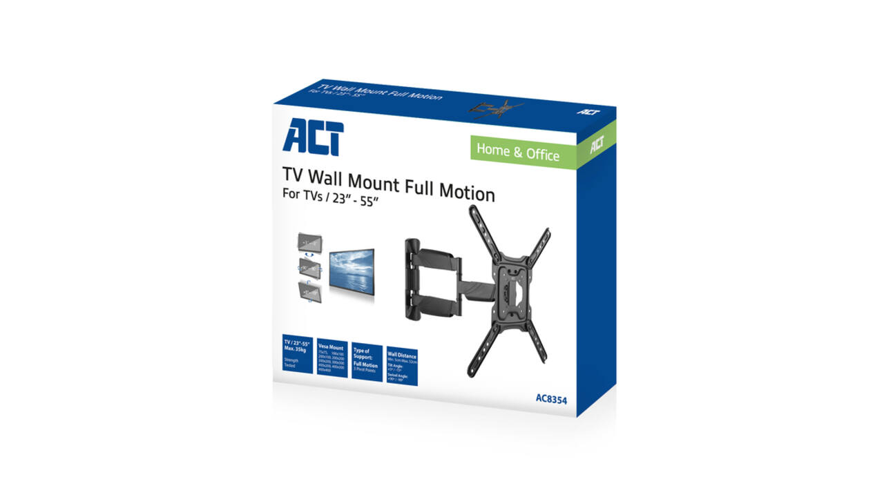 TV wandsteun ACT Full motion 23 tot 55 inch VESA