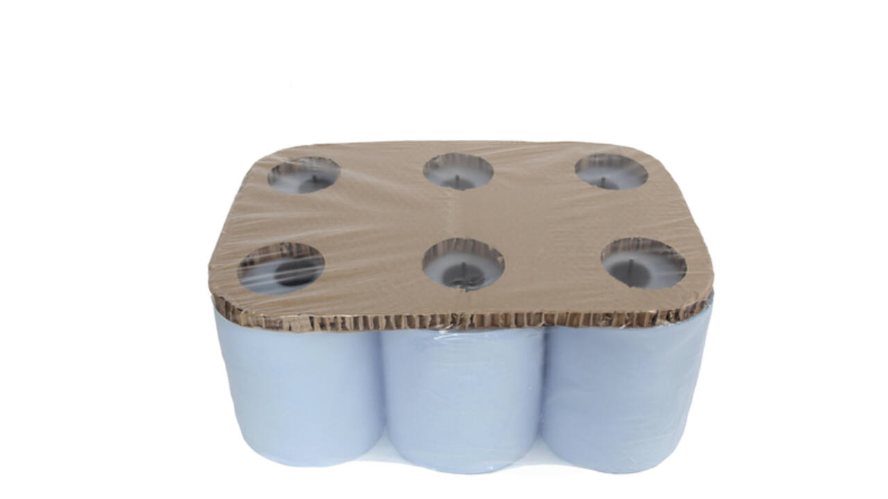 Handdoekrol Cleaninq H1 Matic 2-laags 6x150m blauw